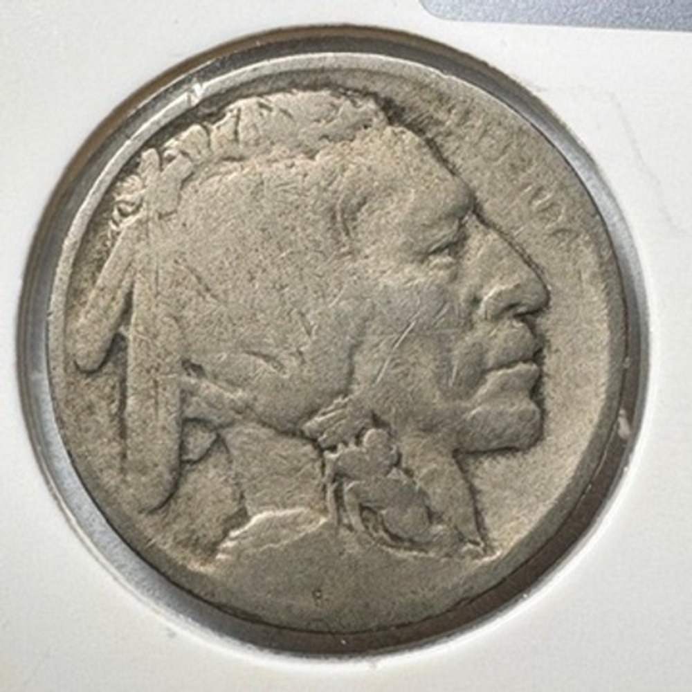 1913‎ Type 1 Buffalo Nickel No Date G Vintage US Coin